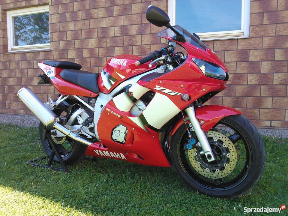 Piękna Yamaha R6 czerwony Nowy Sącz