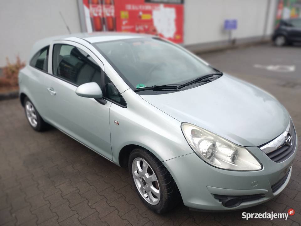 Opel Corsa D welurowa tapicerka
