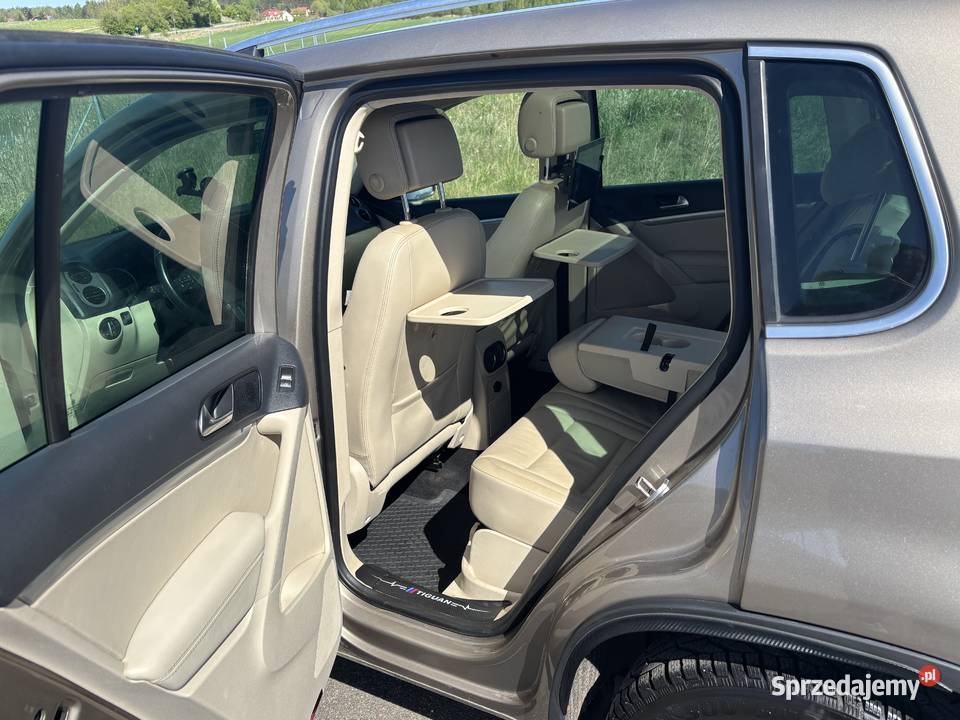 Tiguan 4x4 bogate wyposażenie nieuszkodzony warmińsko-mazurskie Stawiguda