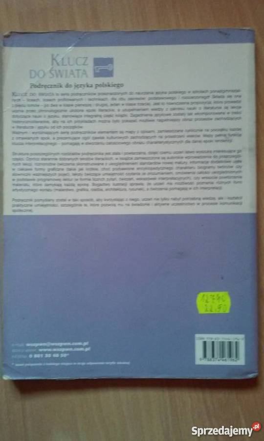 Klucz do świata tradycyjny podręcznik zachodniopomorskie Szczecin