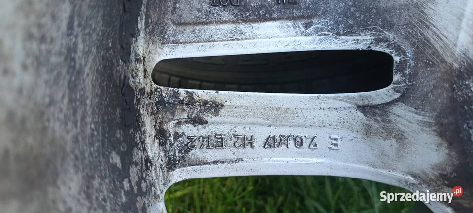 Felgi Audi 17 oryginalne Vw Skoda Seat Passat śląskie Knurów