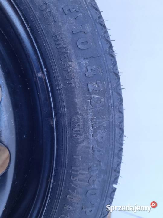 KOŁO DOJAZDOWE dojazdówka 11570 R16 5x110 Chełm