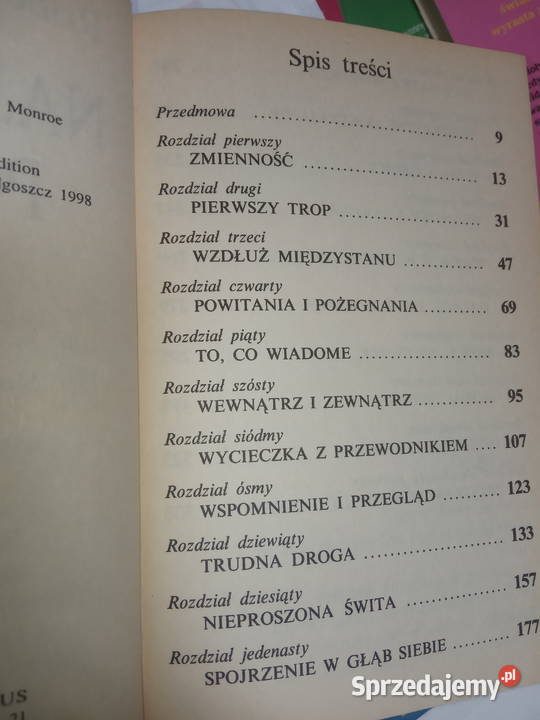 Najdalsza podróż Monroe ezoteryka Warszawa sprzedam