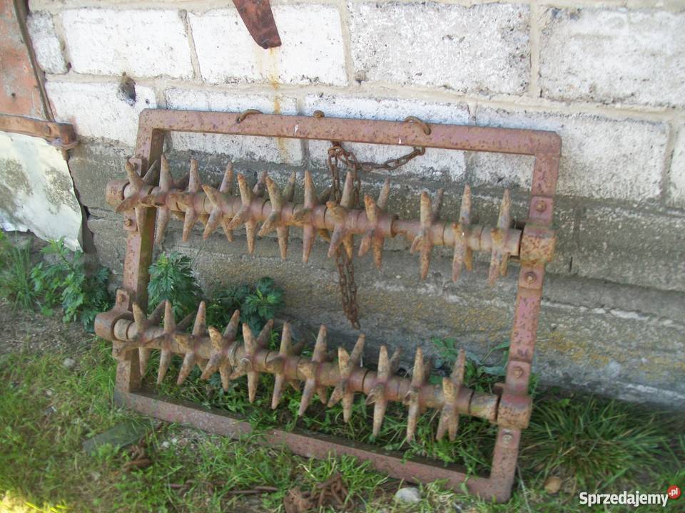 plug 3 skibowy grudziadzki z kolczatką Maszyny rolnicze Zduńska Wola