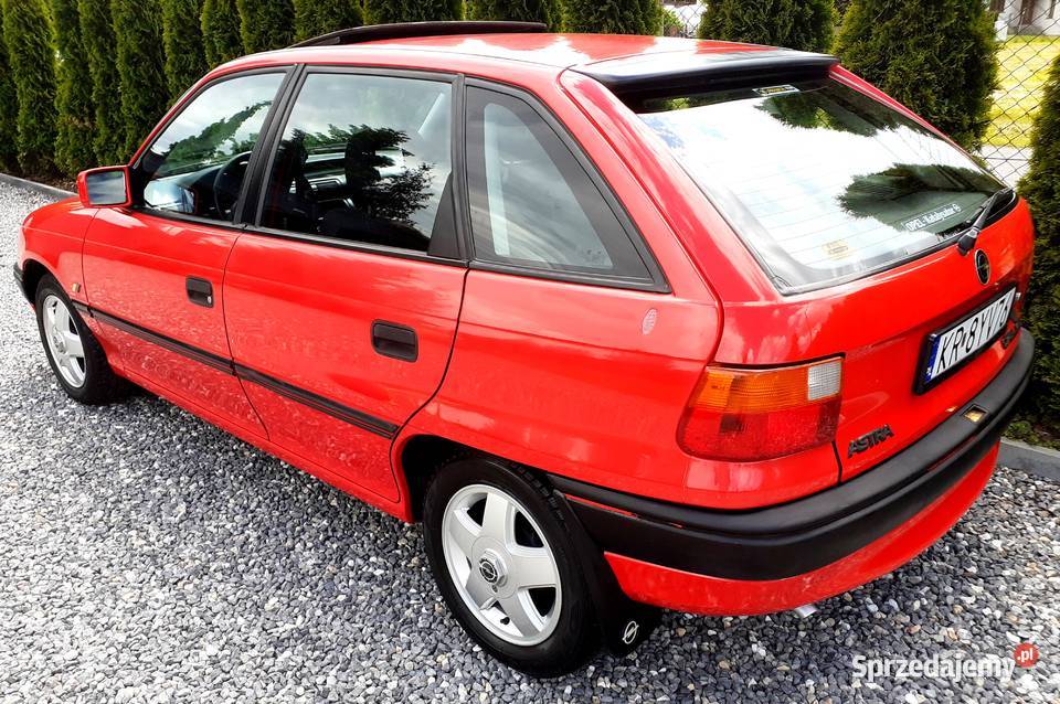 Opel Astra RARYTAS 95000 Klimatyzacja Szyberdach 4/5 Astra Kraków sprzedam