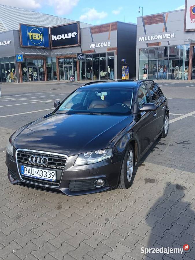 Audi a4b8 20tdi 2010r combi szary metalik