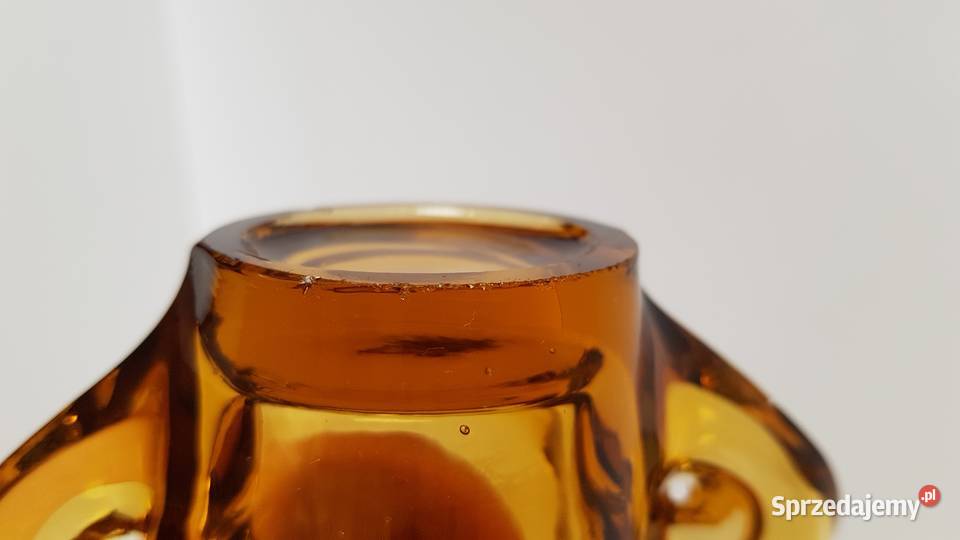 Wazon wazonik NYGUS 2 Ząbkowice kolorowe szkło Dąbrowa Górnicza