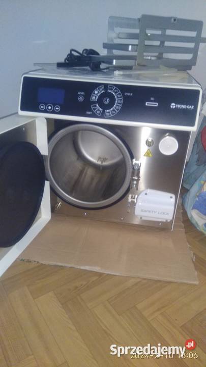 Autoklaw parowy klasy B TECNO GAZ ONYX B