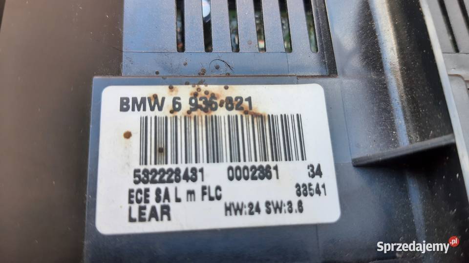 włącznik przełącznik świateł bmw e46 6936821 osobowe Panele sterowania, przełączniki dolnośląskie Dębno