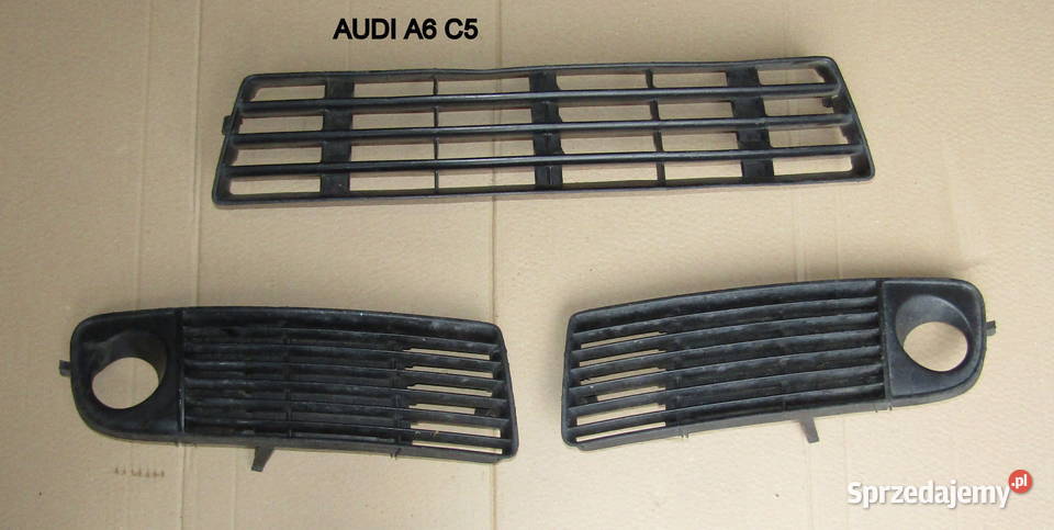KRATKA ZDERZAKA ŚRODKOWALEWAPRAWA AUDI A6 C5 Mysłaków