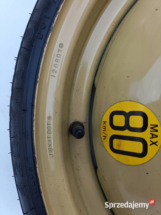 KOŁO DOJAZDOWE Subaru Justy IV 4 dojazdówka