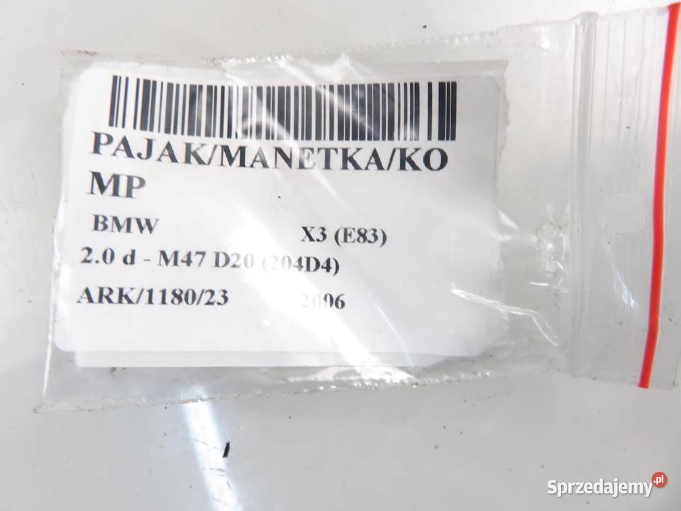 PRZEŁĄCZNIK ZESPOLONY BMW X3 E83 8377488 8376443 Panele sterowania, przełączniki