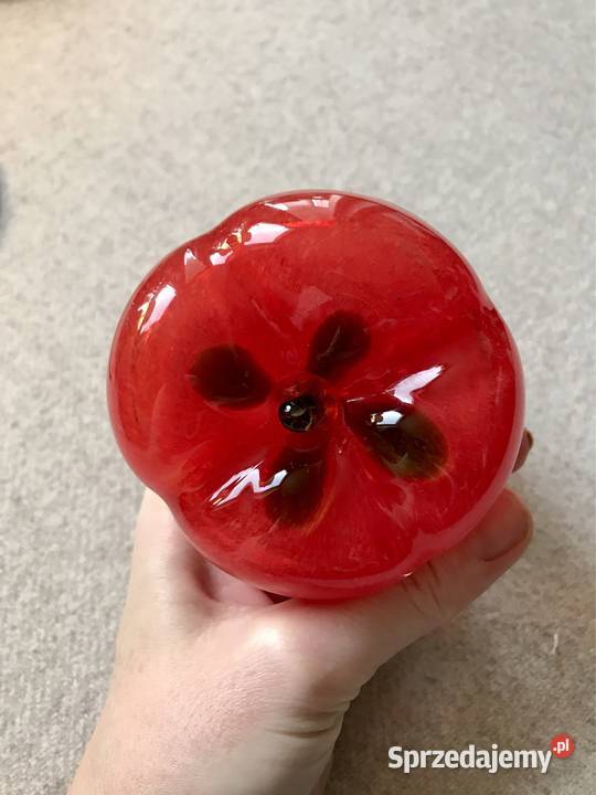 Szklana papryka Scancrystal Estonia vintage Warszawa