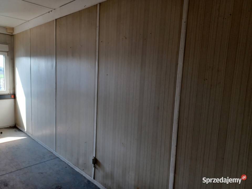 KONTENER BIUROWY SZATNIA ZAPLECZE BUDOWY 256 Wrocław