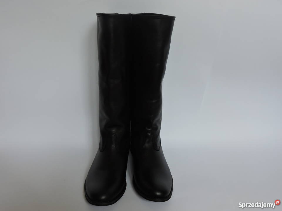 Oficerek wysoki skórzany obuwie ludowe 39 45 Wadowice sprzedam