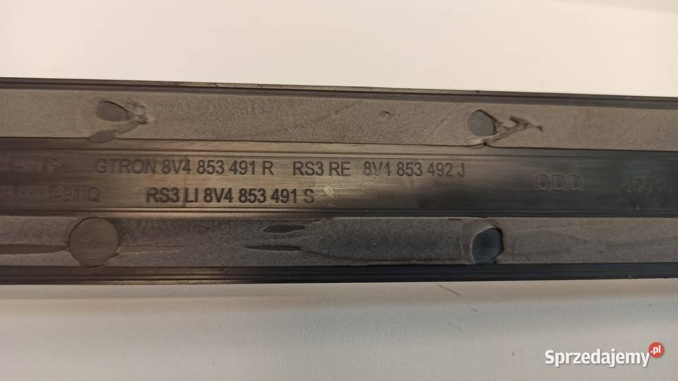 AUDI A1 82A LISTWA PROGOWA SLINE 8V4853491M dolnośląskie sprzedam