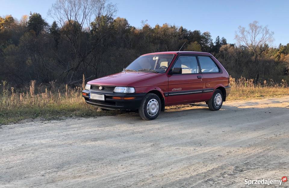 Subaru JUSTY kad1 4x4 10 Oryginał