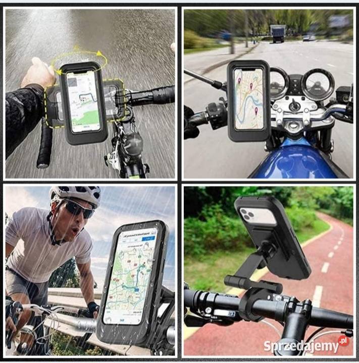 Uchwyt Rowerowy na Telefon Motocyklowy Hulajnogę warmińsko-mazurskie