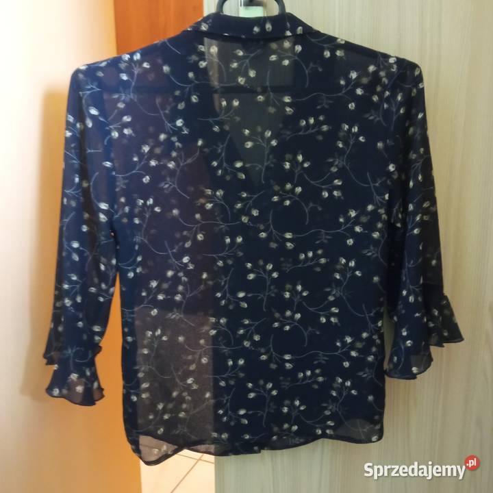 Elegancka bluzka damska z żorżety r 3638 Rozmiar 36(S) sprzedam