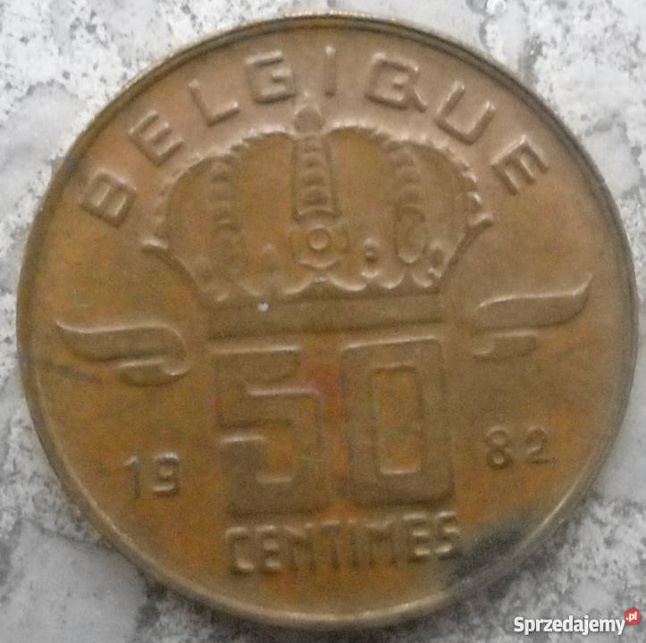 BELGIA50 CENTIMES1982 r BELGIQUE FRENCH Legionowo