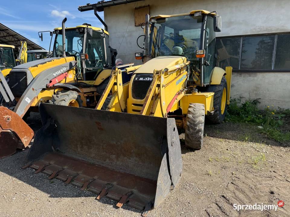 Koparkoładowarka Komatsu WB 93R5 2006r małopolskie