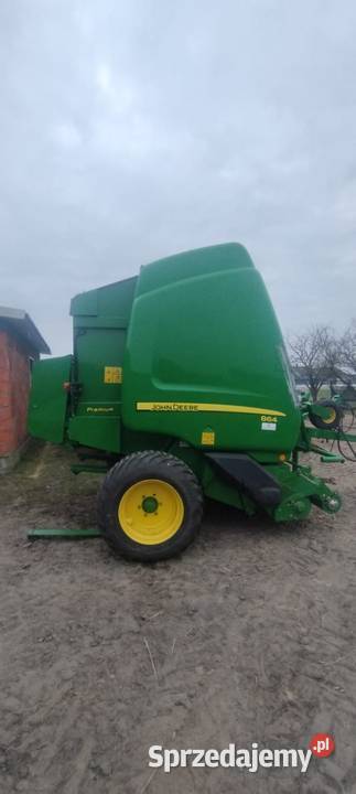 Prasa John Deere 864 Maxi Cut siatkasznurekRotor Owijanie sznurkiem Łobżenica