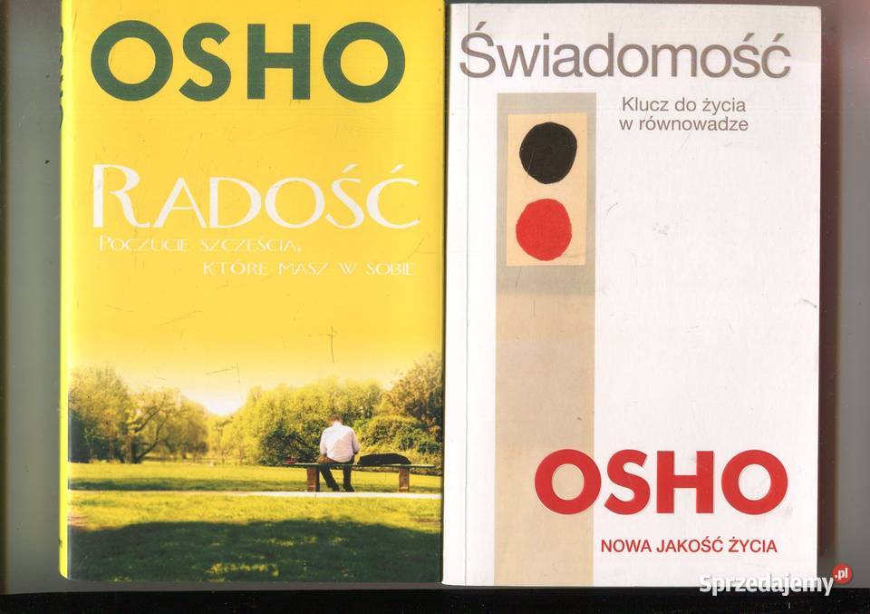 Świadomość Klucz do życia w równowadze OSHO miękka zachodniopomorskie Szczecin