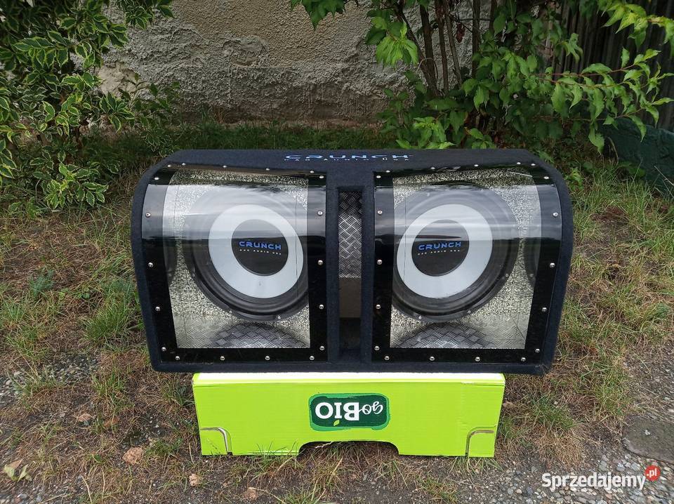 Tuba Skrzynia Basowa Subwoofer CRUNCH CRB 800 skrzynie basowe i tuby Dzierżoniów