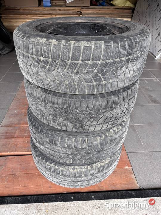 Opony zimowe Firestone 21555 R16 felgi stalowe Otwock