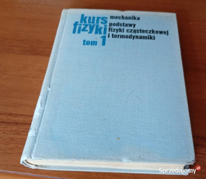 Mechanika podstawy fizyki cząsteczkowej i sprzedam