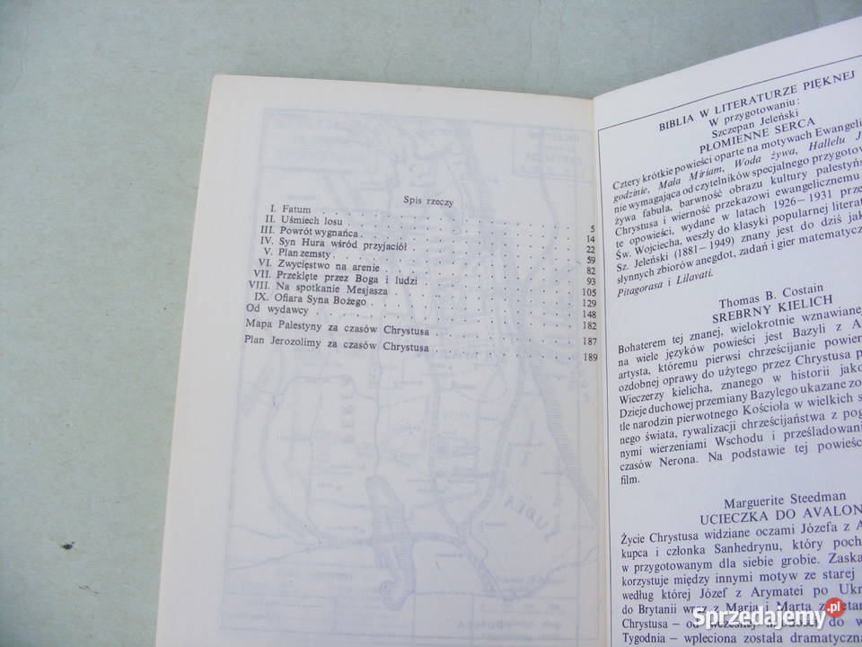 Opowieści biblijne Kosidowski Ben Hur Krótka Oborniki Śląskie sprzedam