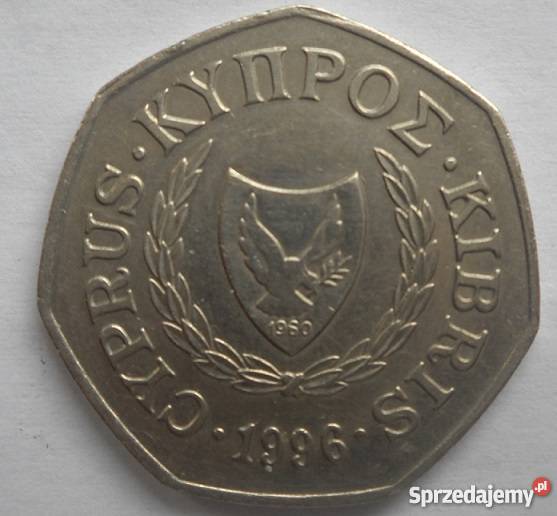 CYPR50 CENT1996 r Numizmatyka mazowieckie Legionowo