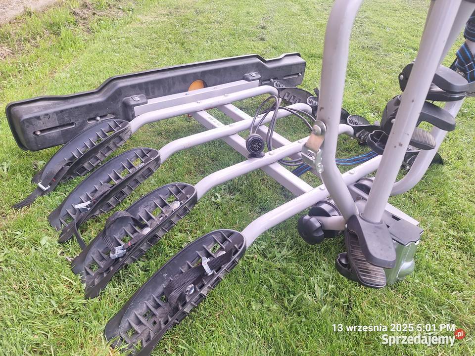 Bagażnik na hak samochodowy na 4 rowery Szynwałd