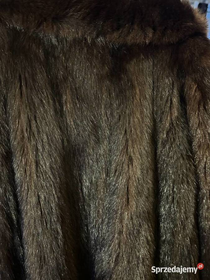 Piękne naturalne futro długość 34 Łódź