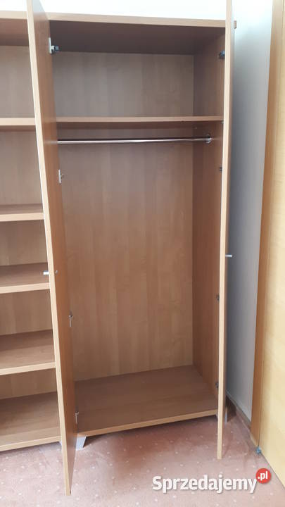 komplet mebli dwie komodydwie szafy i regał Gliwice sprzedam