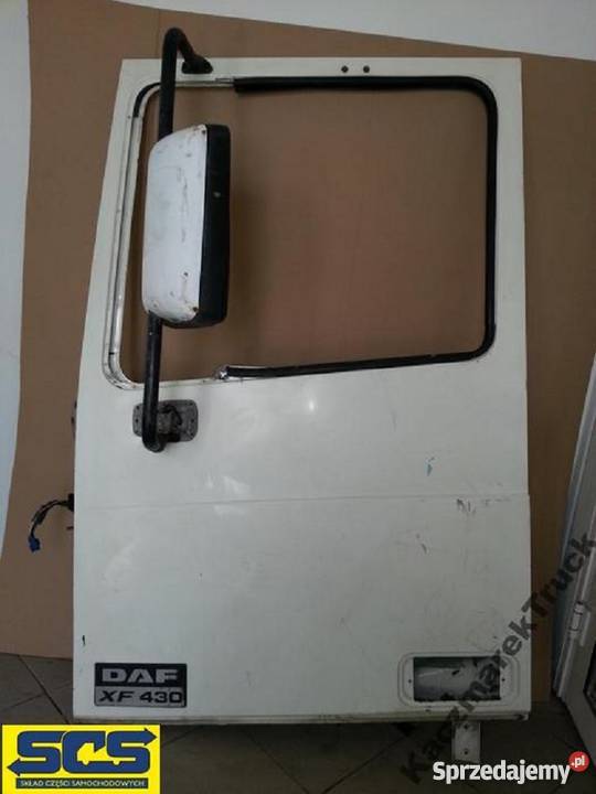 DAF XF DRZWI LEWE LUSTERKO SZYBA SPRAWNE CAŁE Bieleń