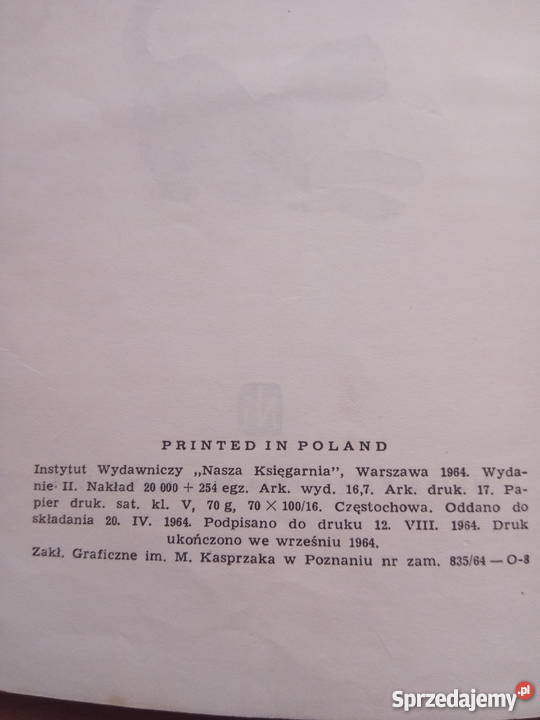 Czarka książka Dąbrowa Górnicza sprzedam