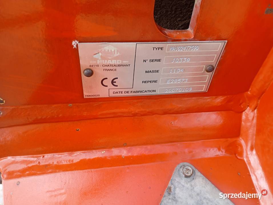 Pług obrotowy Kuhn Master 102 czteroskibowy nowy nieuszkodzony mazowieckie Radom