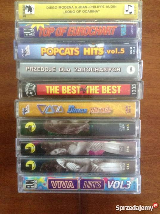 Kasety magnetofonowe z oryginalnymi nagraniami Opole