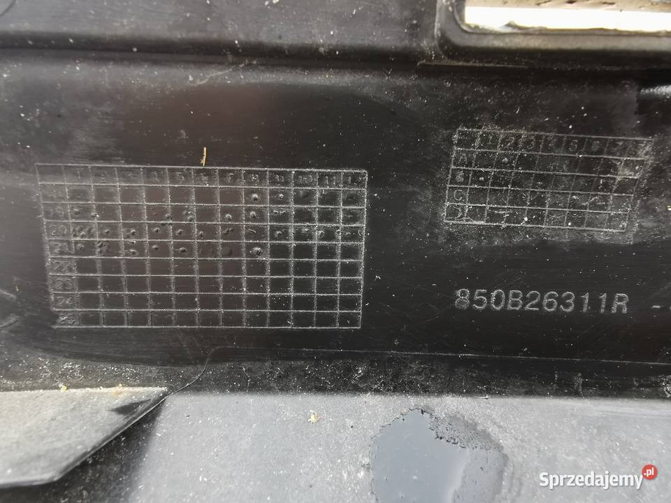 Dyfuzor spoiler zderzaka tył renault clio 5 V 19 Sieraków sprzedam