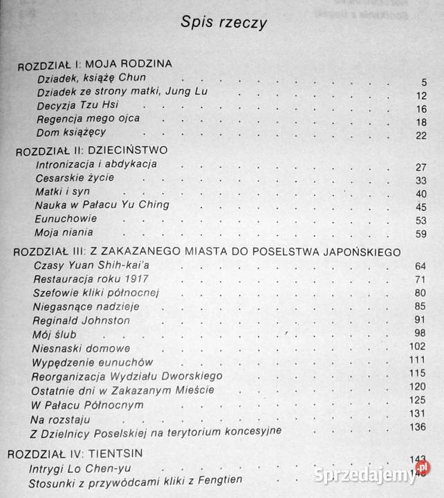 Byłem ostatnim cesarzem Chin Tom 1 PU YI Chełm