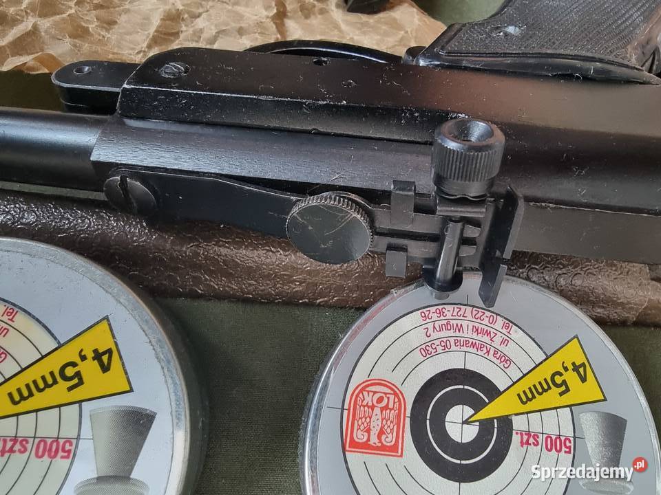 Pistolet wiatrówka Łucznik wz70 1972 Tomitex Łódź