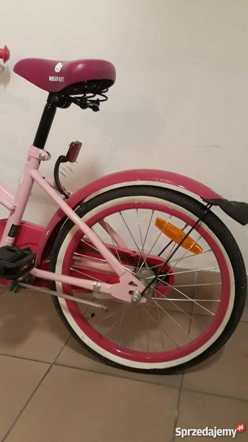 Rower dziecięcy rowerek HELLO KITTY różowy KASK Olsztyn