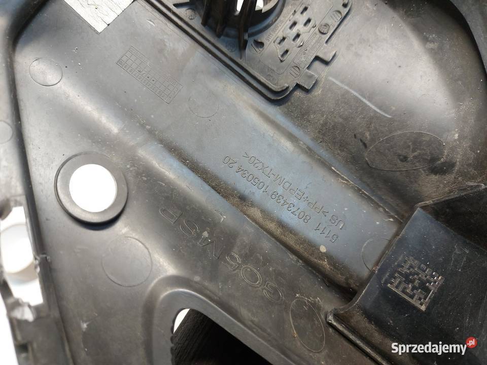 BMW G05 X5 30d 2019r KRATKA ZDERZAKA LEWA PRZÓD