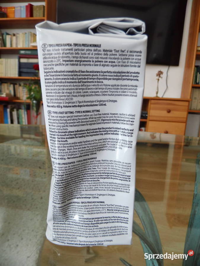 Masa alginatowa Włoska 2 Tropical Mint wielkopolskie Radzewice