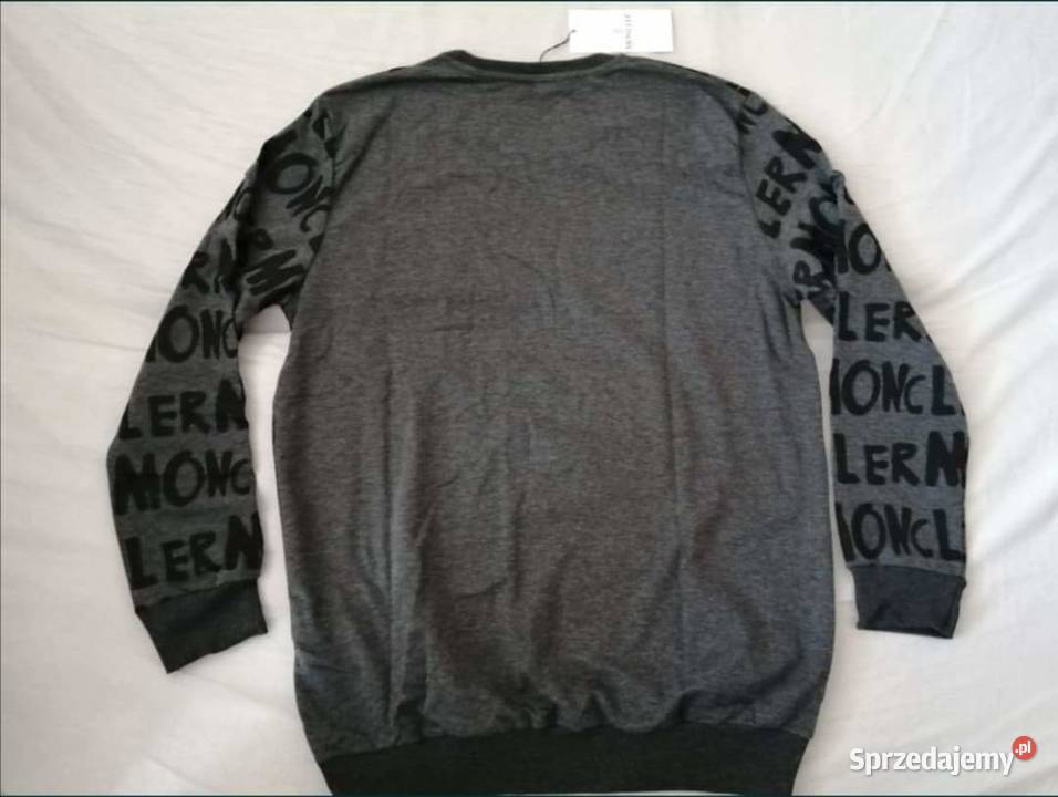 NOWA męska bluza Moncler bluzka klasyk pp XL Rozmiar XL pomorskie Gdynia