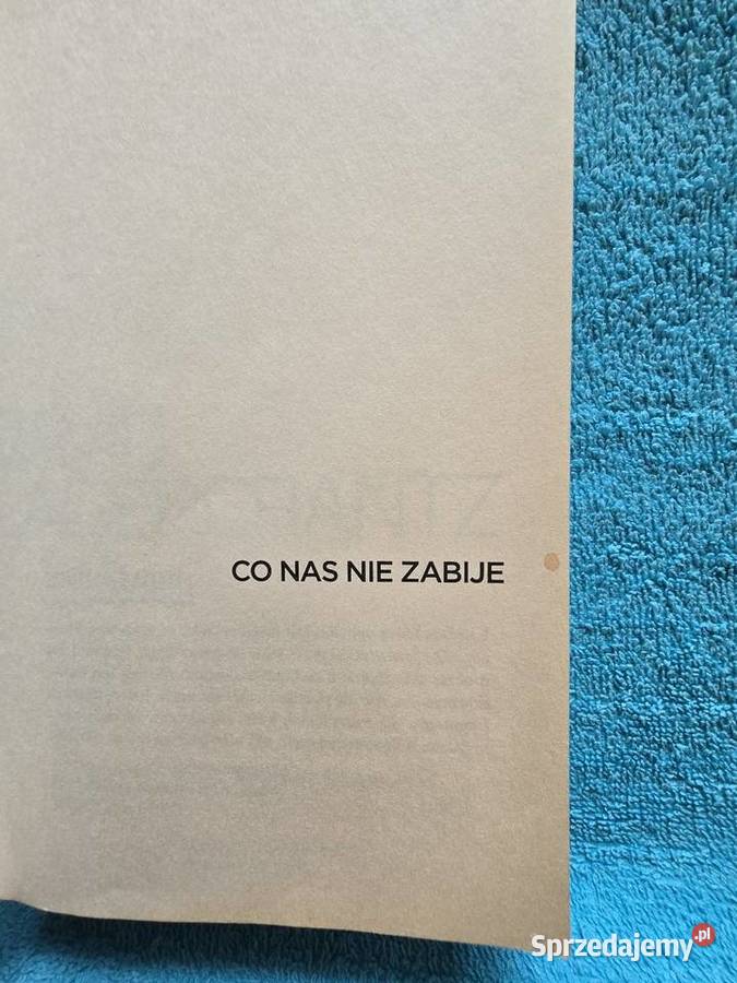 David Lagercrantz Co nas nie zabije Pozostałe Gryfice