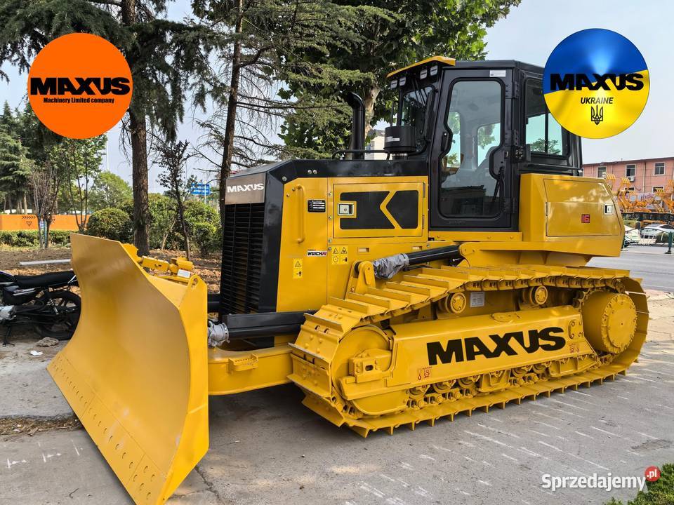 NOWY Spychacz Buldożer MAXUS 18 ton 2025 pełny VAT łódzkie Łódź sprzedam