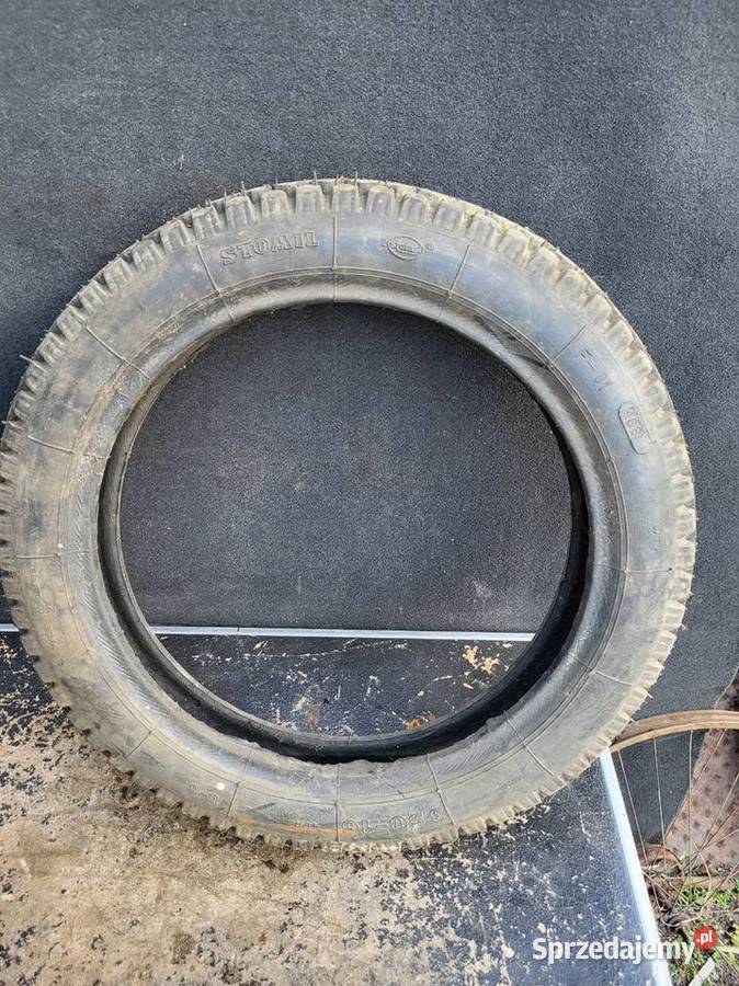 NOWA Z EPOKI OPONA STOMIL 350 16 SIMSON MZ WSK Rybnik
