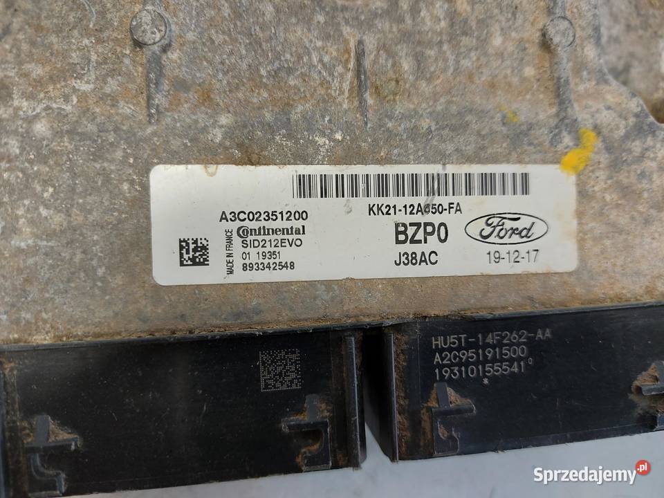 Ford Transit Mk8 20 TDCI Komputer sterownik ECU